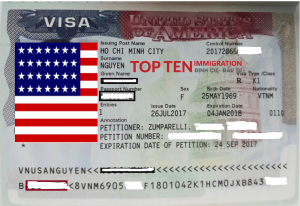 Bảo lãnh định cư Mỹ: làm gì sau khi được cấp visa hôn phu hôn thê K-1?
