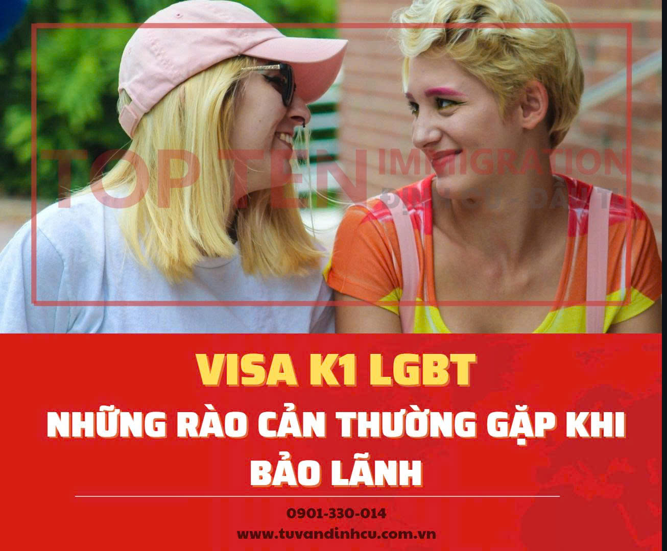 Những rào cản thường gặp khi bảo lãnh Visa K1 LGBT