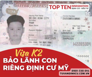 Khách hàng thành công nhận visa K2 Mỹ