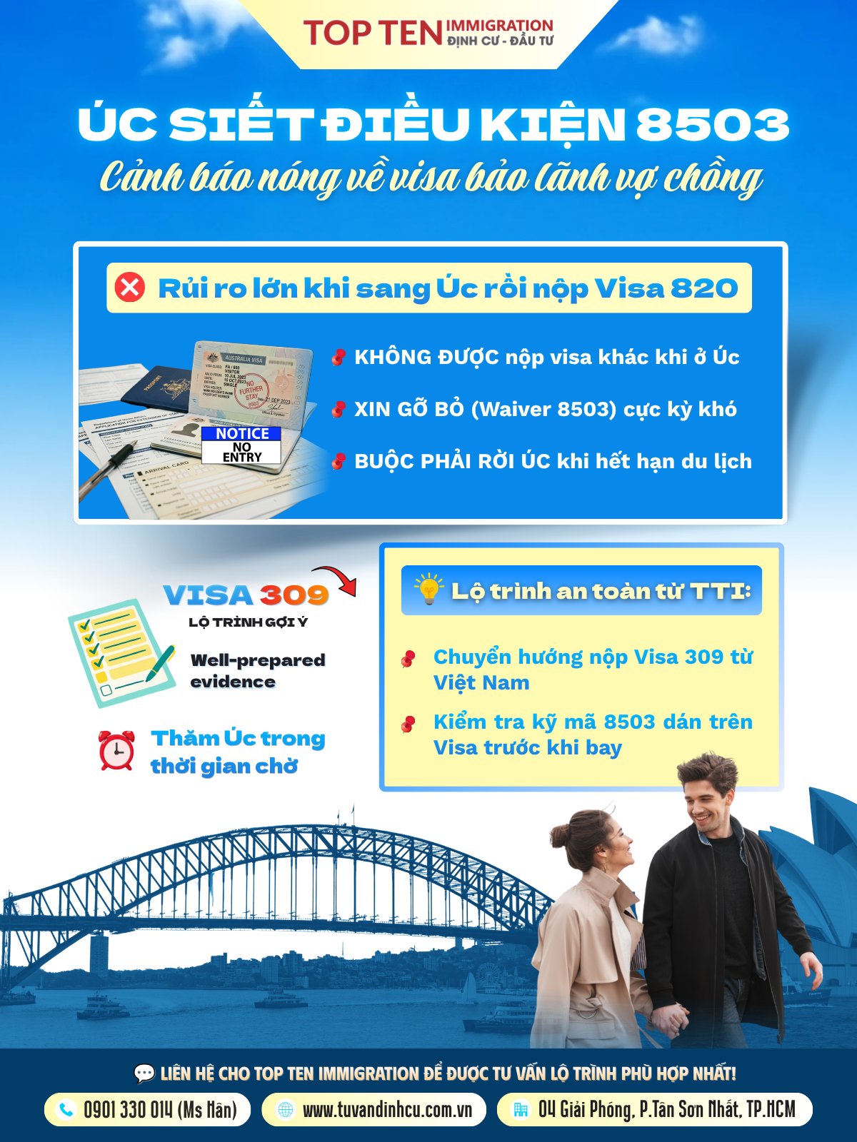 Canh bao bo di tru uc siet dieu kien 8503 visa uc bao lanh vo chong